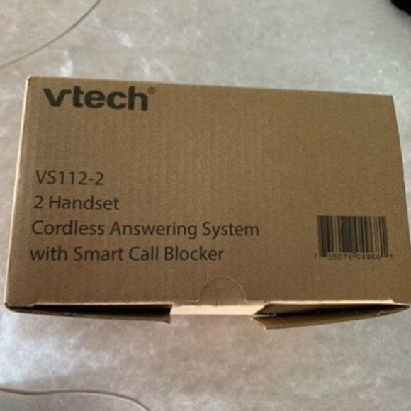 VTECH VS112-2 2 Handset Cordless Answering System With Smart Call Blocker *New* - Picture 2 of 4